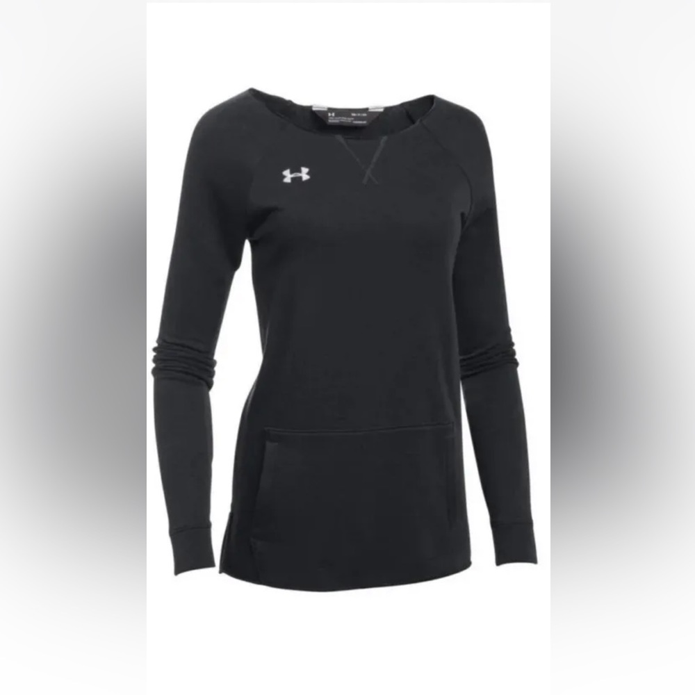 Under Armour Womens Rival Fleece Oversized Pullover Crewneck